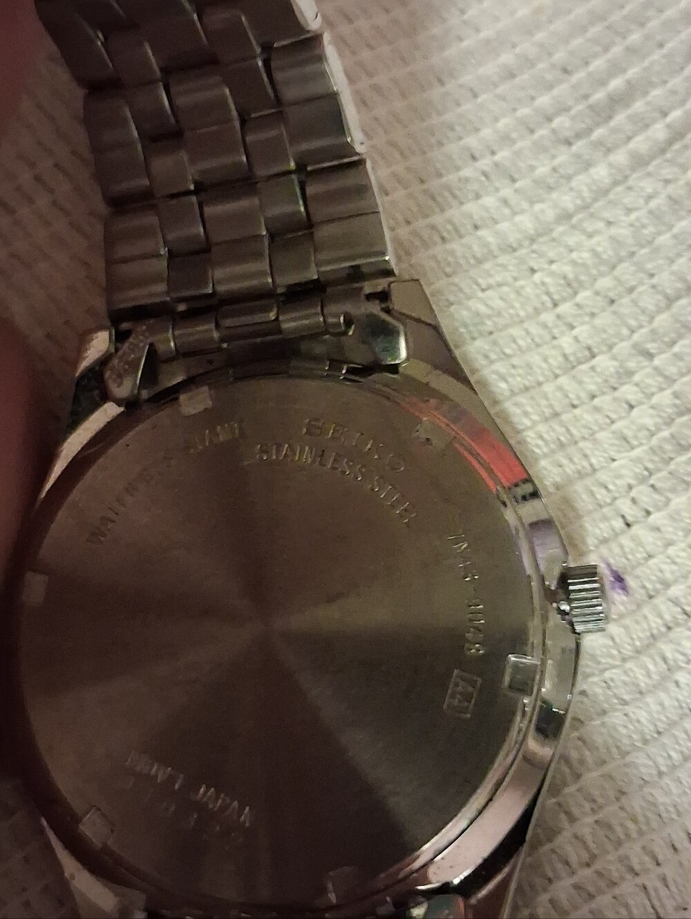 ☆RARE/VINTAGE☆Seiko Serial#:7N43-9048 "SYGMA:HALL OF FAME"Edition*Excellent Cond - Picture 8 of 8